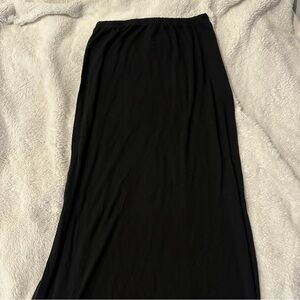 Brandy Melville Classic Black Maxi Skirt
